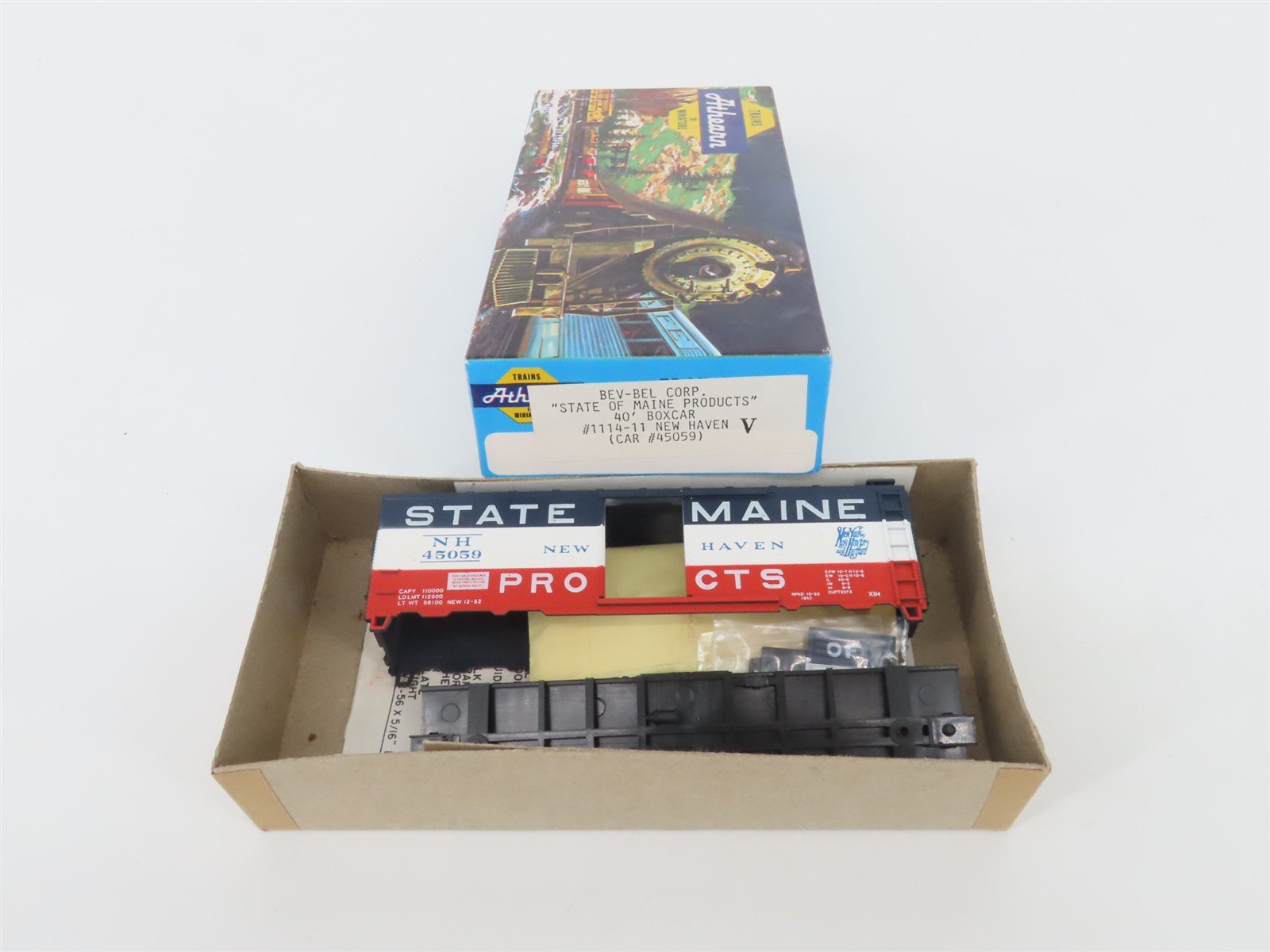 HO Athearn Bev-Bel Kit 1114-11 NH New Haven 