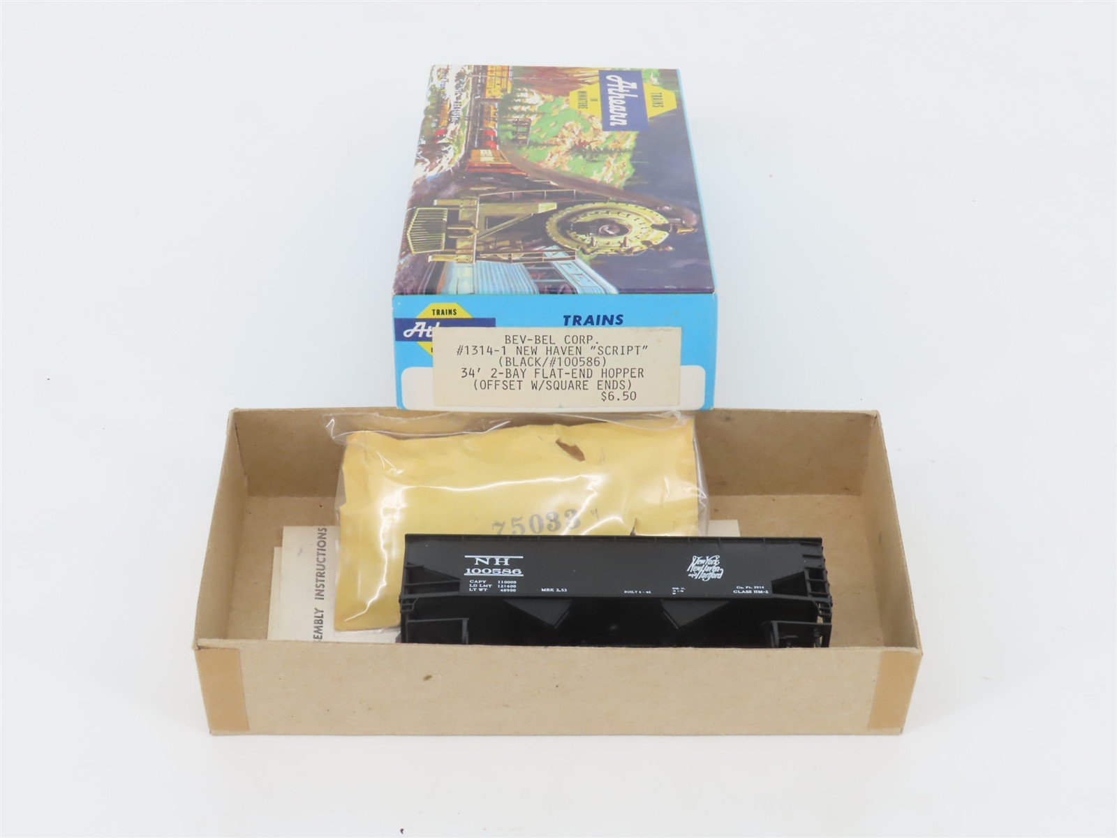 HO Athearn Bev-Bel Kit #1314-1 NH New Haven 