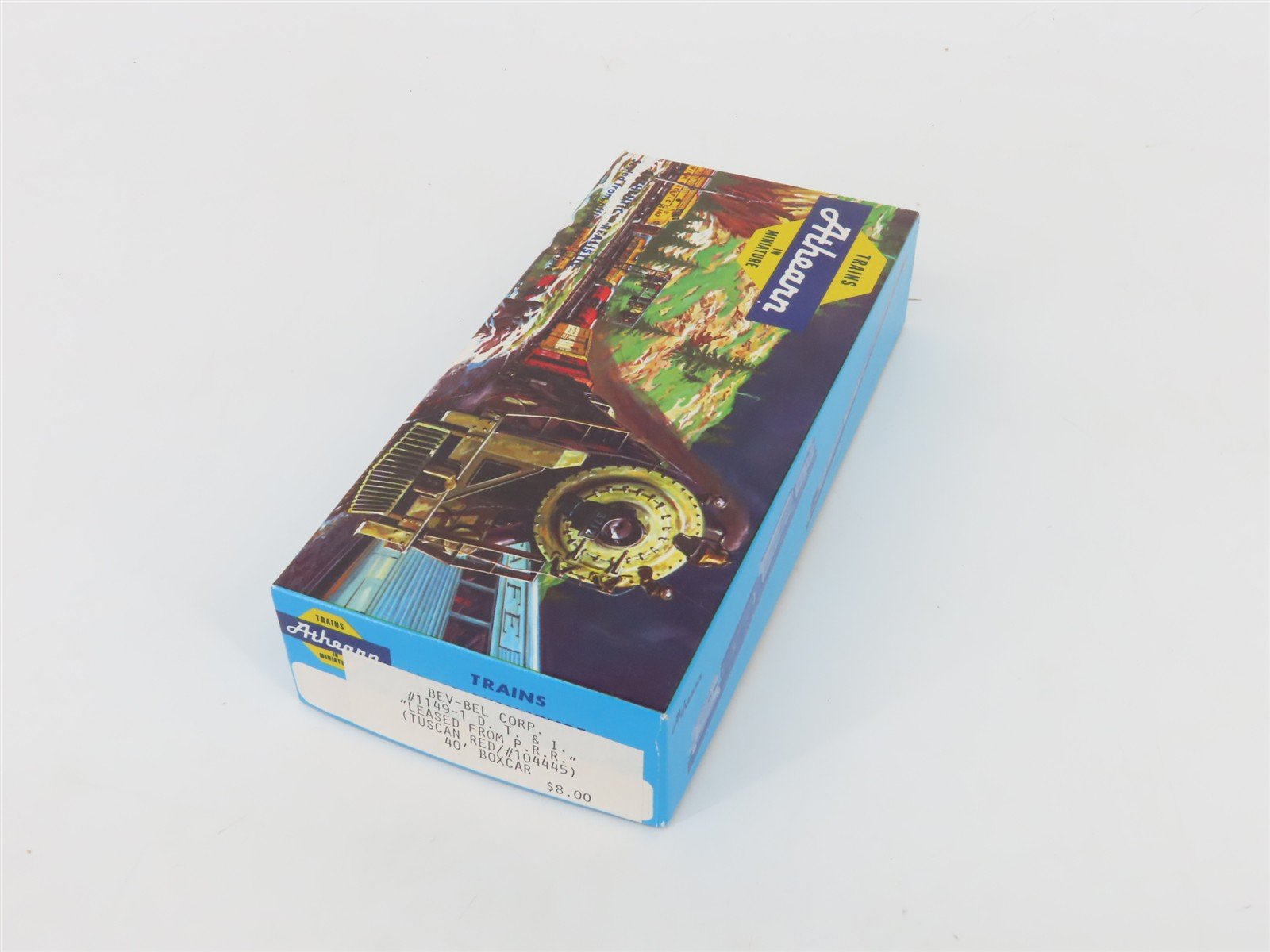 HO Athearn Bev-Bel Kit 1149-1 DTI Detroit Toledo & Ironton 40' Box Car #104445