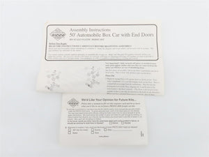HO Scale Proto 2000 Kit 21019 ERIE Railroad 50' Auto Box Car #65093 w/ End Doors