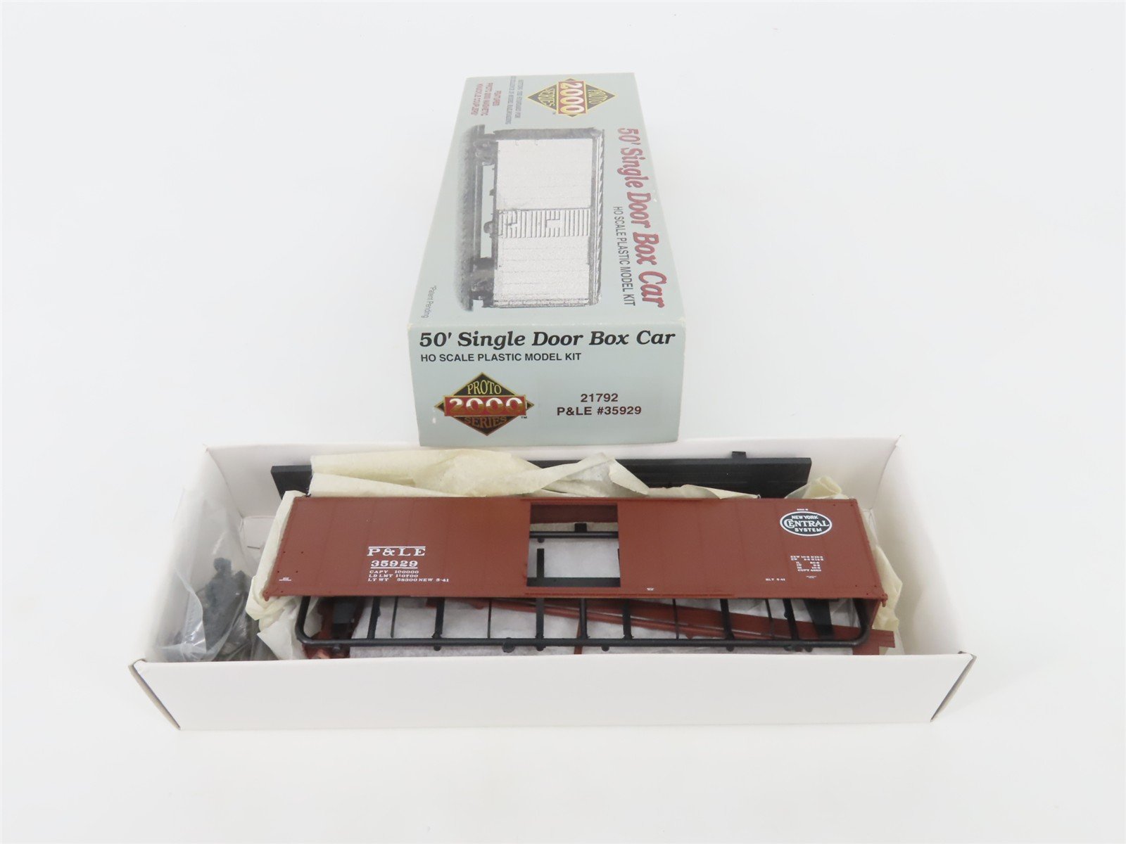 HO Scale Proto 2000 Kit 21792 P&LE Pittsburgh & Lake Erie 50' Box Car #35929