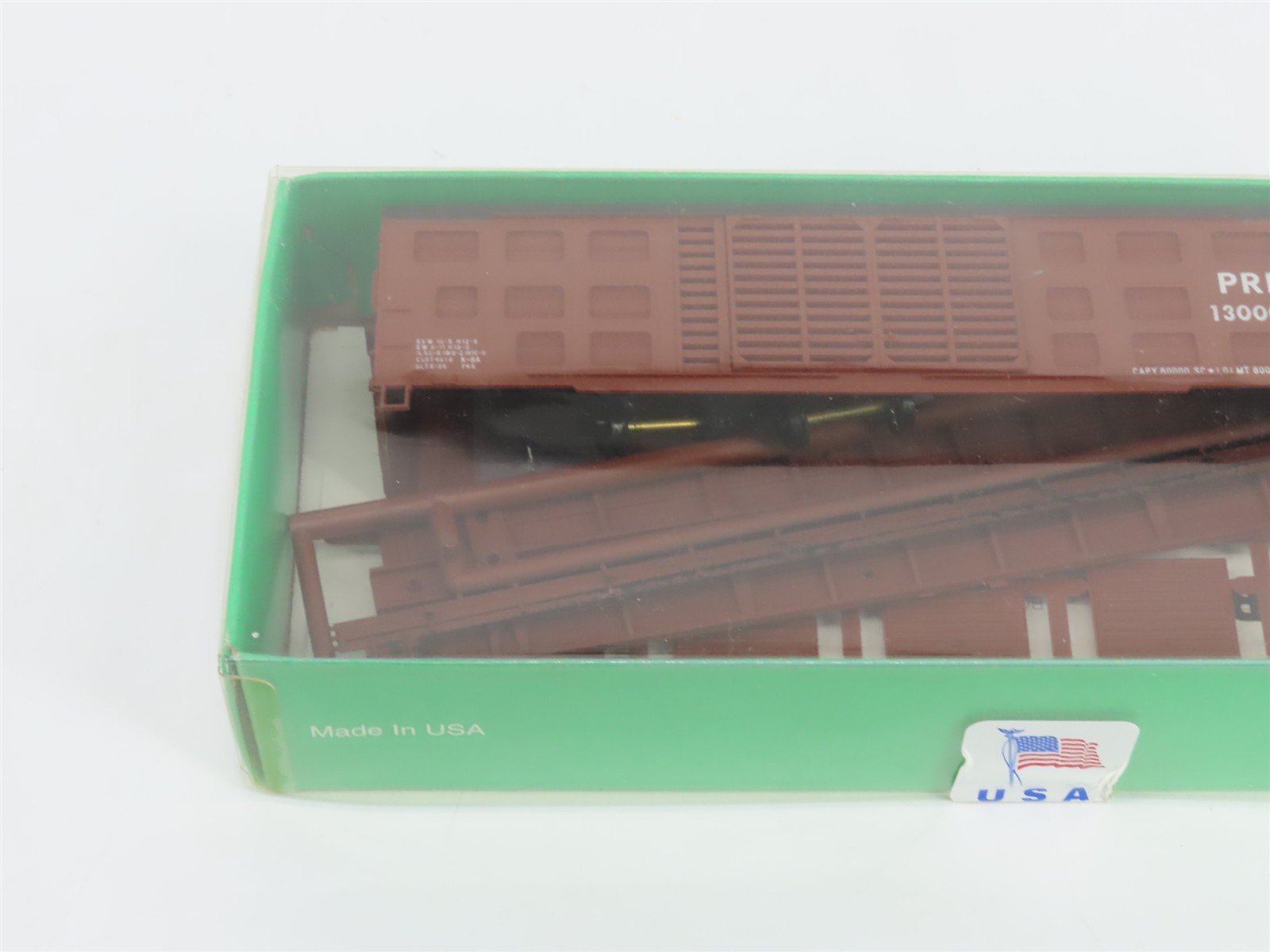 HO Scale Bowser Kit 55469 PRR Pennsylvania K-9 50' Stock Cars 3-Pack