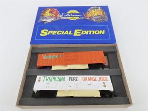 HO Scale Athearn SE Kit 2302 TPIX Tropicana 57' Mech Reefers 2-Pack
