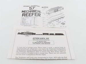 HO Scale Athearn SE Kit 2302 TPIX Tropicana 57' Mech Reefers 2-Pack