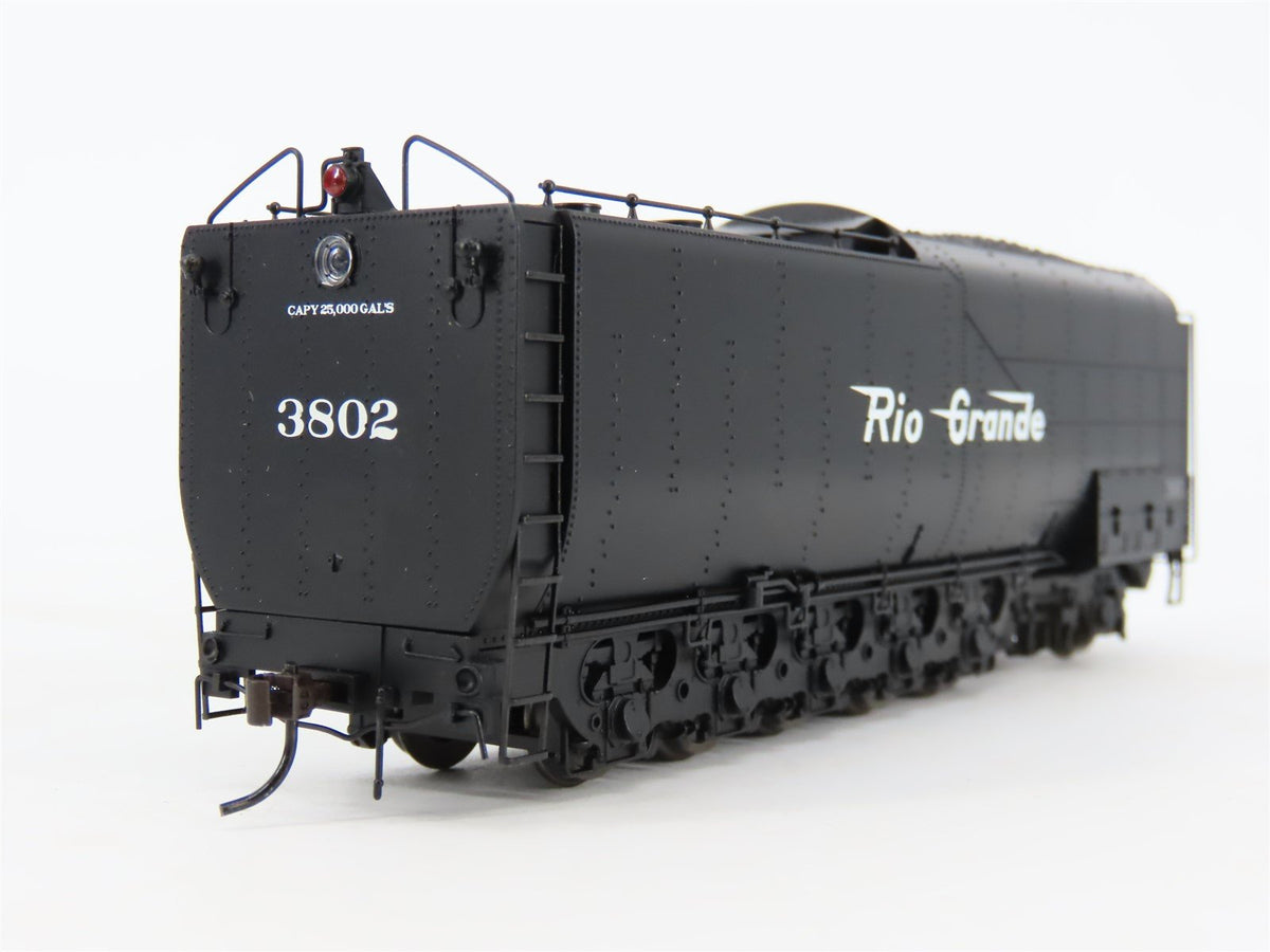 HO Scale Athearn Genesis G9123 DRGW Rio Grande 4-6-6-4 Steam #3802 wDCC &amp; Sound