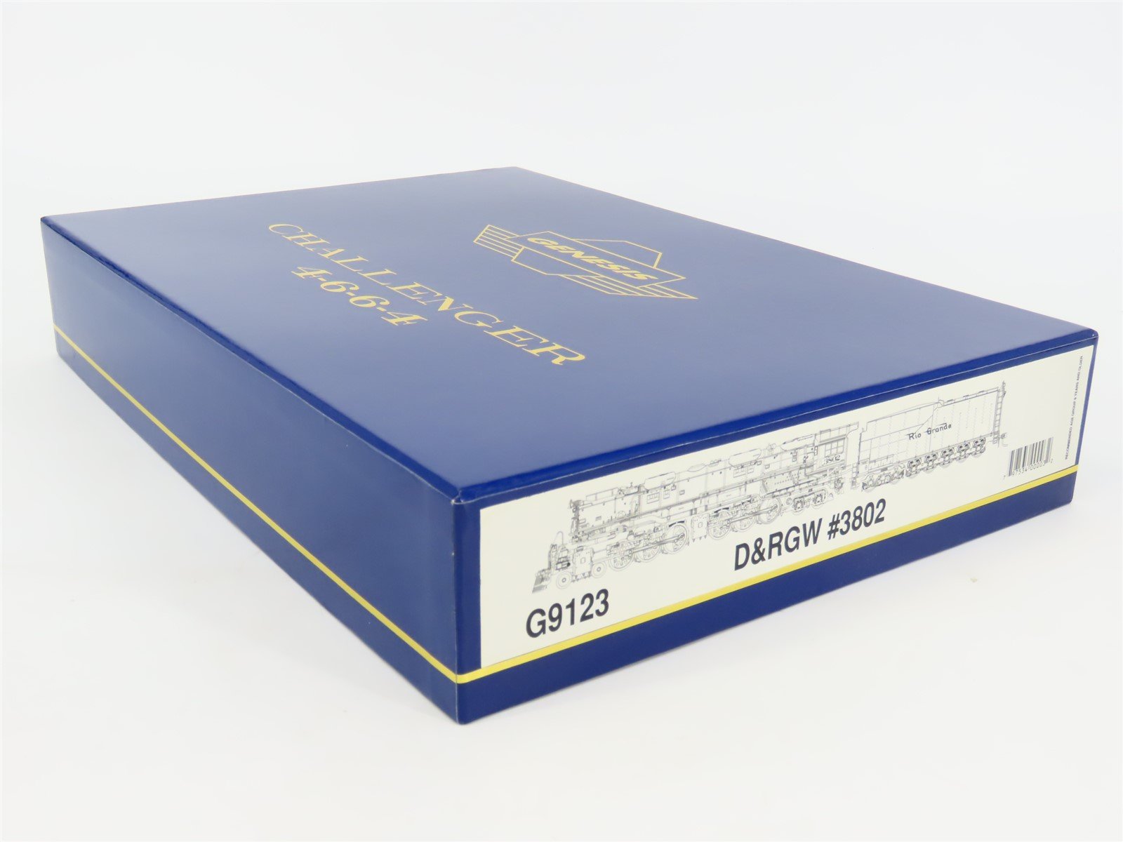 HO Scale Athearn Genesis G9123 DRGW Rio Grande 4-6-6-4 Steam #3802 wDCC & Sound