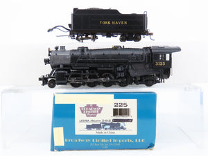 HO Scale Broadway Limited BLI 225 York Haven 2-8-2 Steam #3123 CUSTOM w/ DCC
