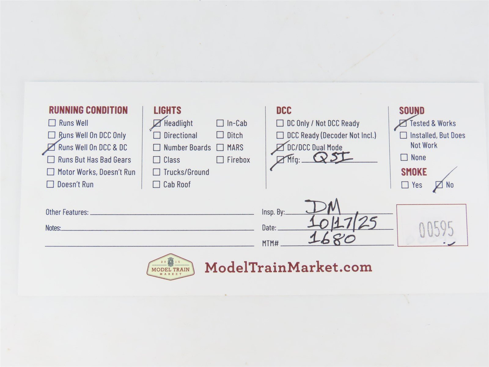 HO Scale Broadway Limited BLI 225 York Haven 2-8-2 Steam #3123 CUSTOM w/ DCC