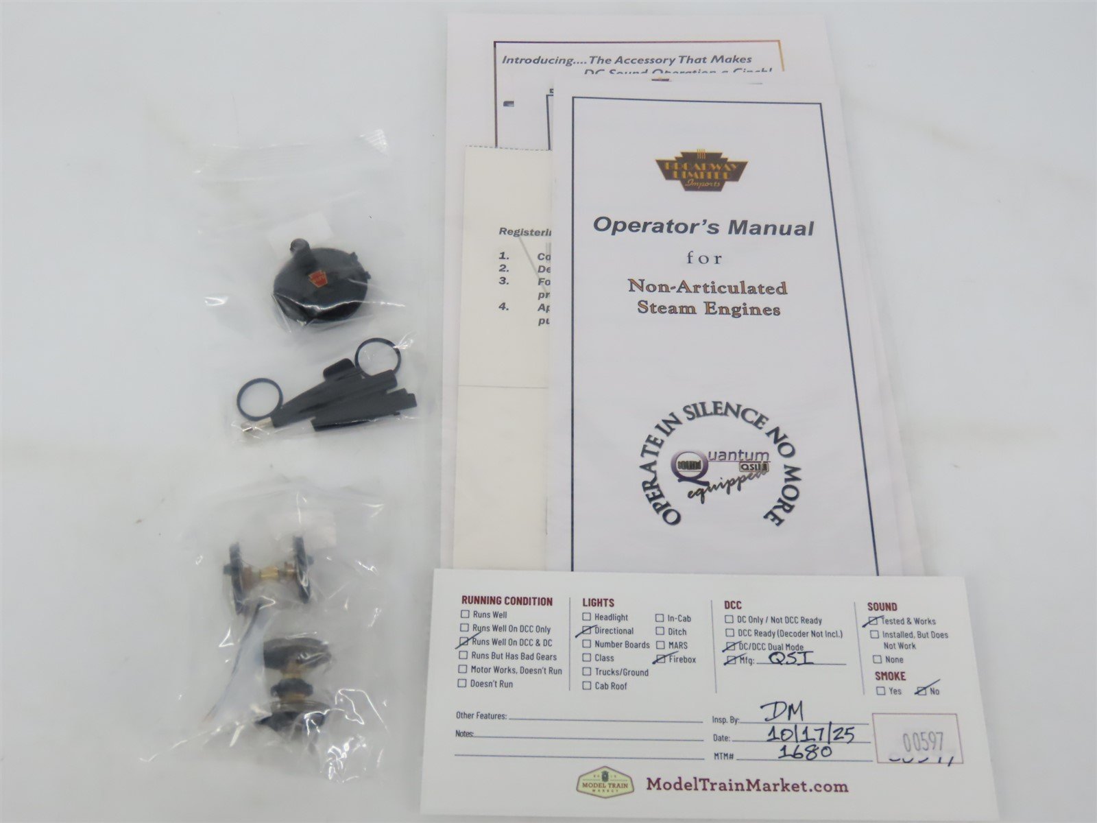 HO Broadway Limited 023 PRR Pennsylvania J1 2-10-4 Steam #6170 wDCC & Sound