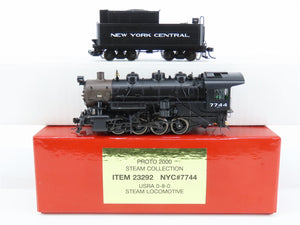 HO Scale Proto 2000 23292 NYC New York Central USRA 0-8-0 Steam Locomotive #7744