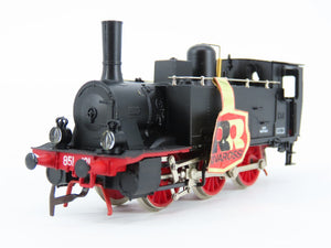 HO Scale Rivarossi 1117 Delle F.S. 0-6-0 Steam Locomotive #851.121