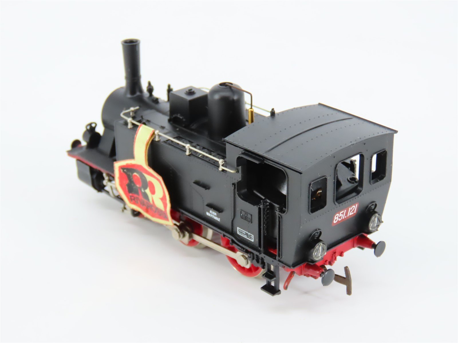 HO Scale Rivarossi 1117 Delle F.S. 0-6-0 Steam Locomotive #851.121