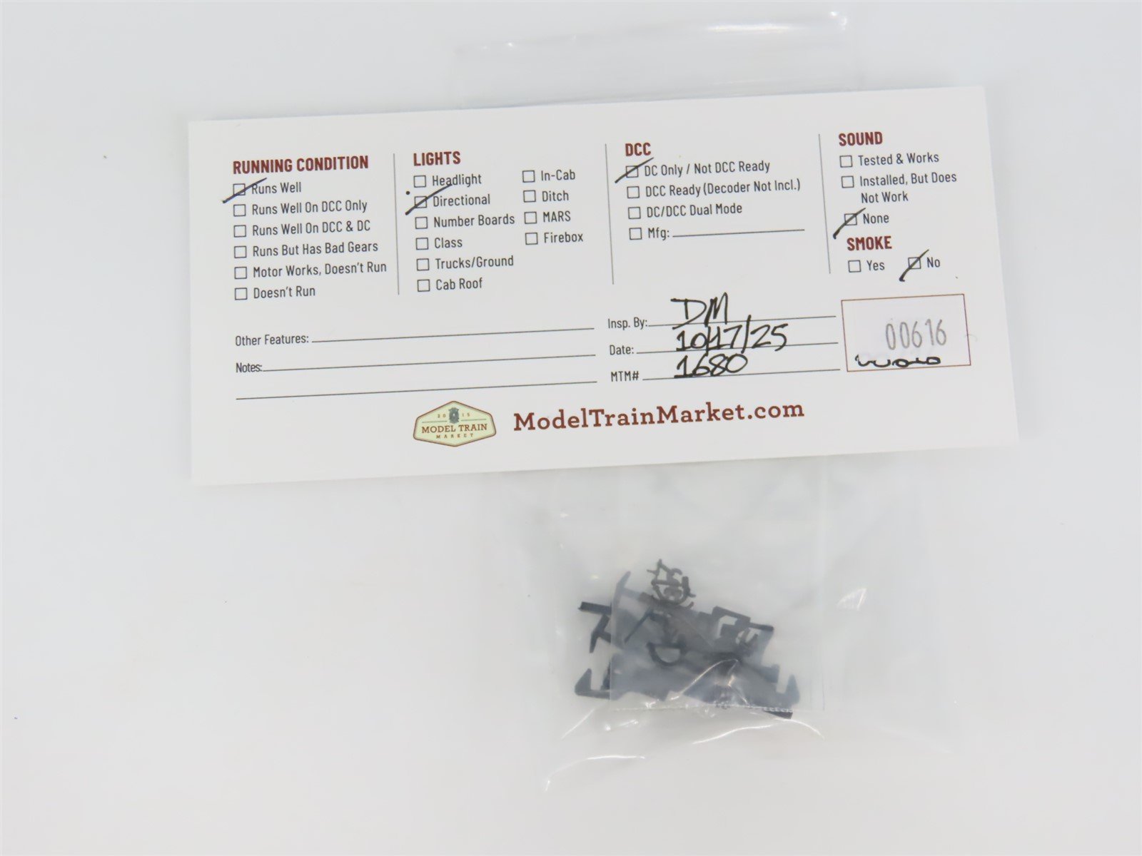 HO Scale Rivarossi 1353 Deutsche Reichbahn 0-8-8-0 Steam Locomoitve #96001