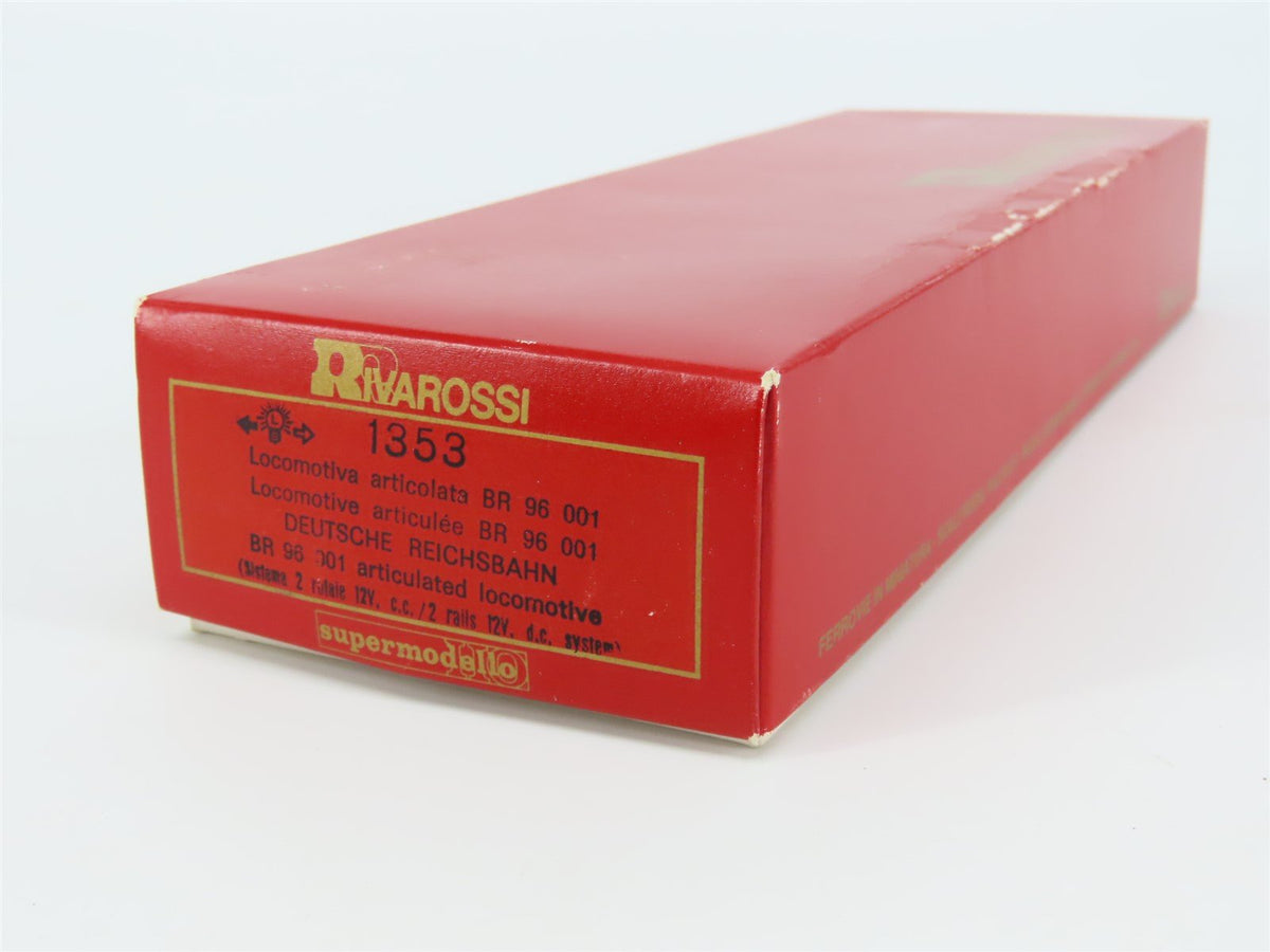 HO Scale Rivarossi 1353 Deutsche Reichbahn 0-8-8-0 Steam Locomoitve #96001