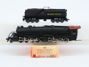 HO Scale Rivarossi 1265 B&O Baltimore & Ohio 2-8-8-0 Steam Locomotive #7155