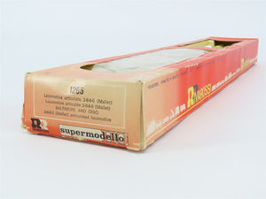 HO Scale Rivarossi 1265 B&O Baltimore & Ohio 2-8-8-0 Steam Locomotive #7155