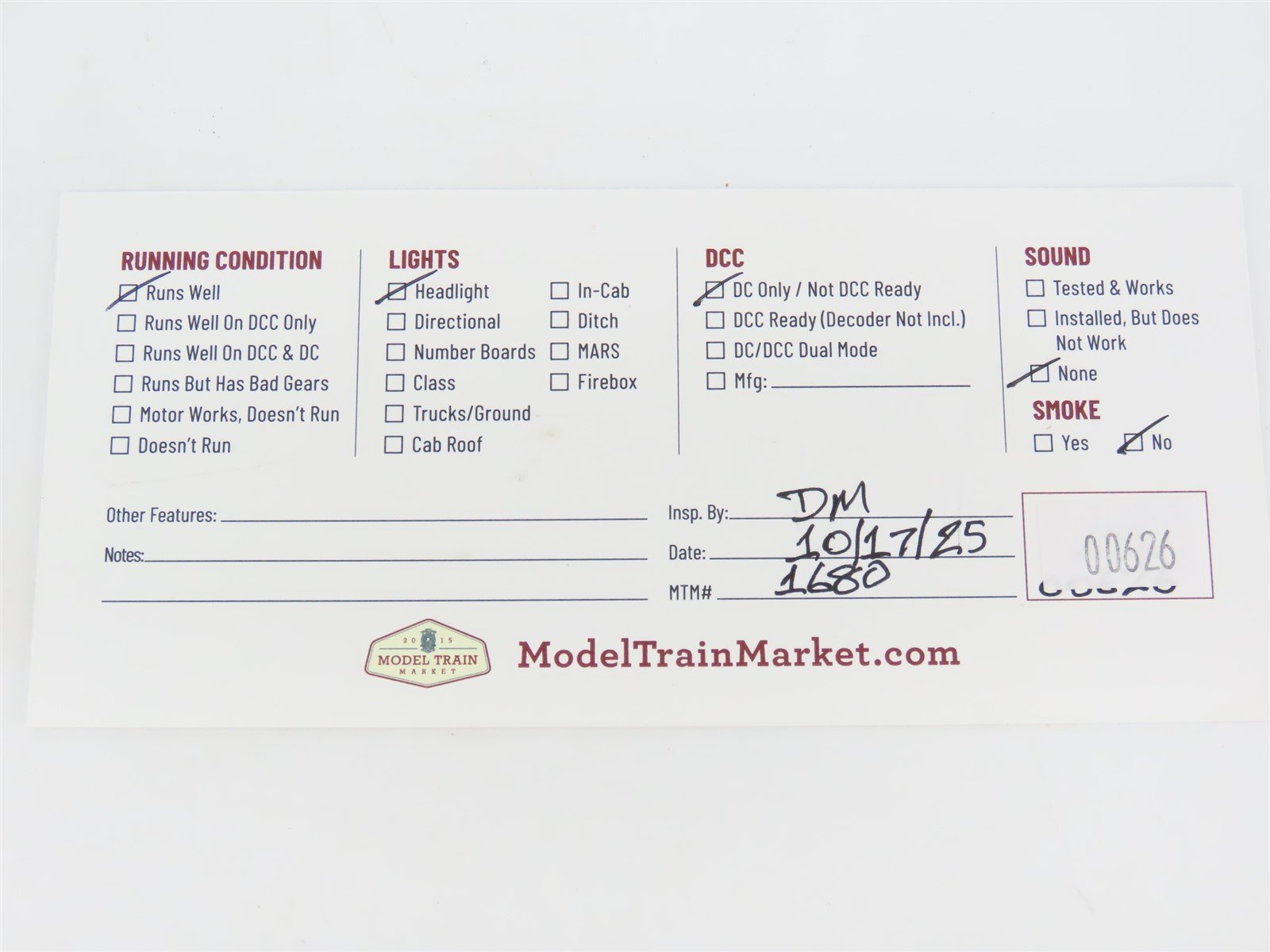 HO Scale AHM 5089-D NYC/US New York Central 2-8-2 Steam Locomotive #5155