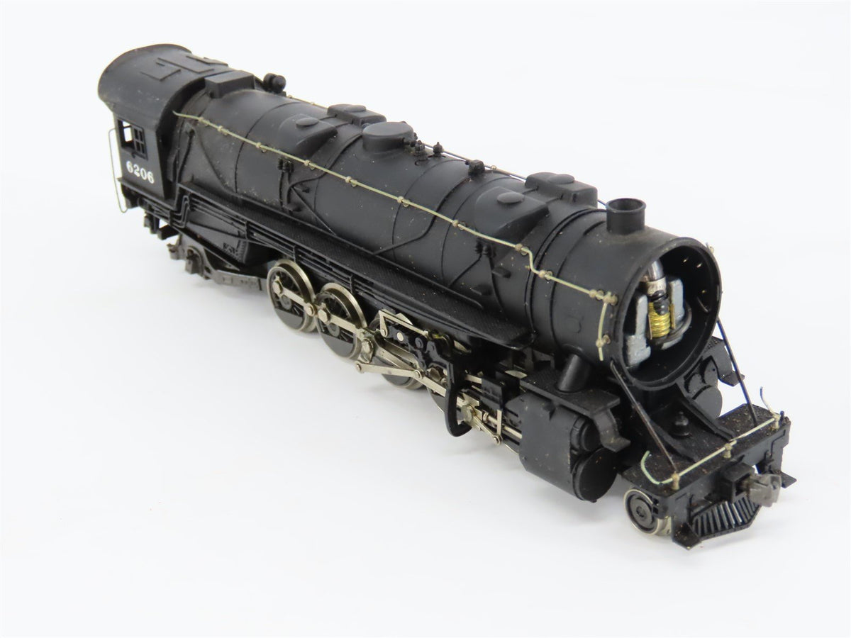 HO Scale Rivarossi 5099 B&amp;O Baltimore &amp; Ohio 2-10-2 Steam Locomotive #6206
