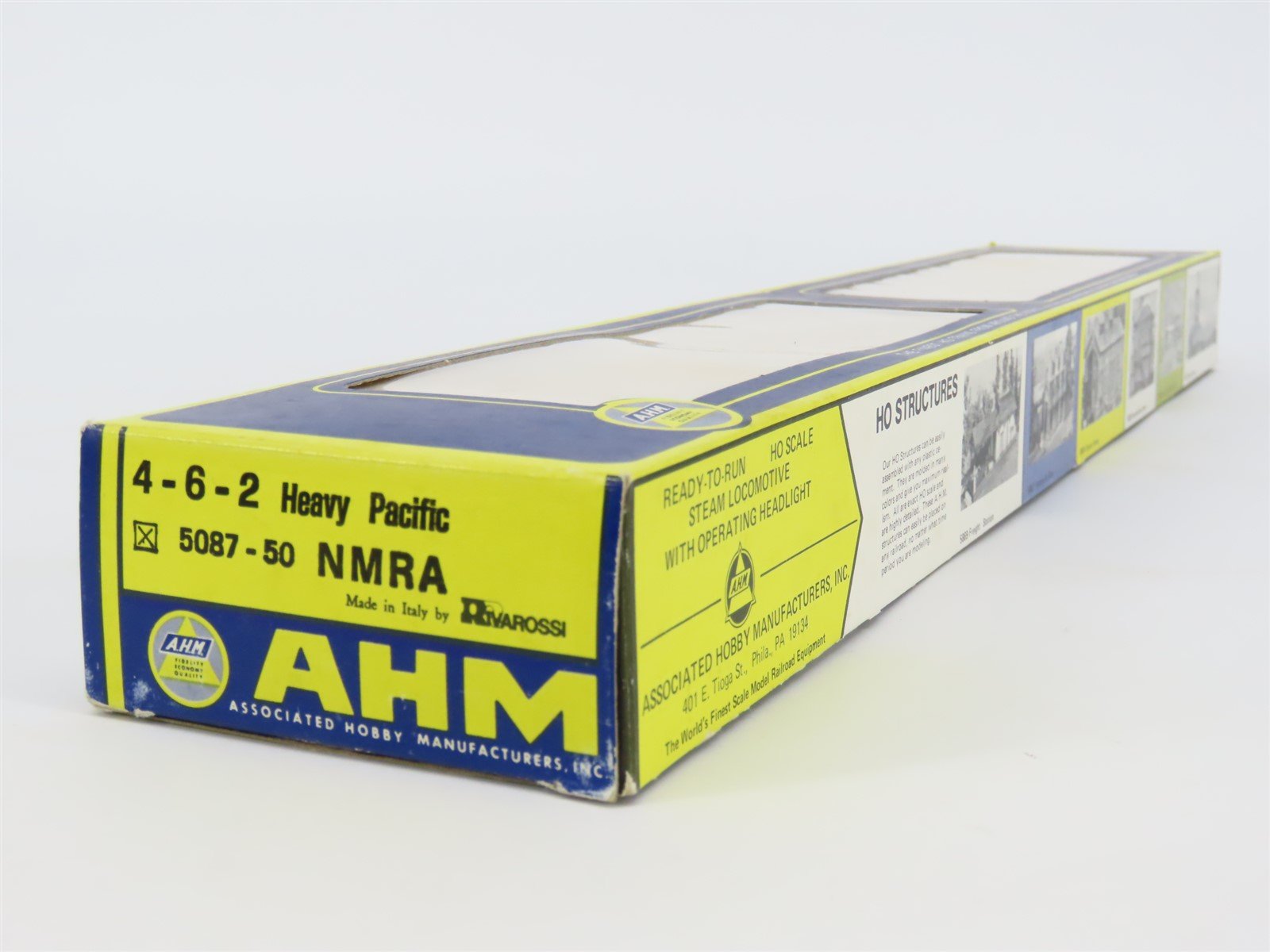 HO Scale AHM 5087-50 NMRA Heavy Pacific 4-6-2 Steam Locomotive #1980