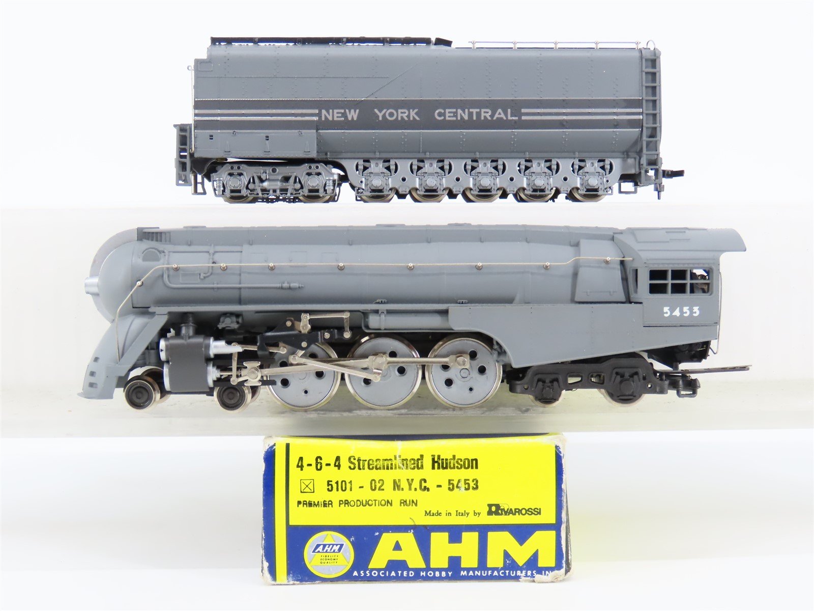 HO Scale AHM 5101 NYC New York Central 4-8-4 Steam Locomotive #5453