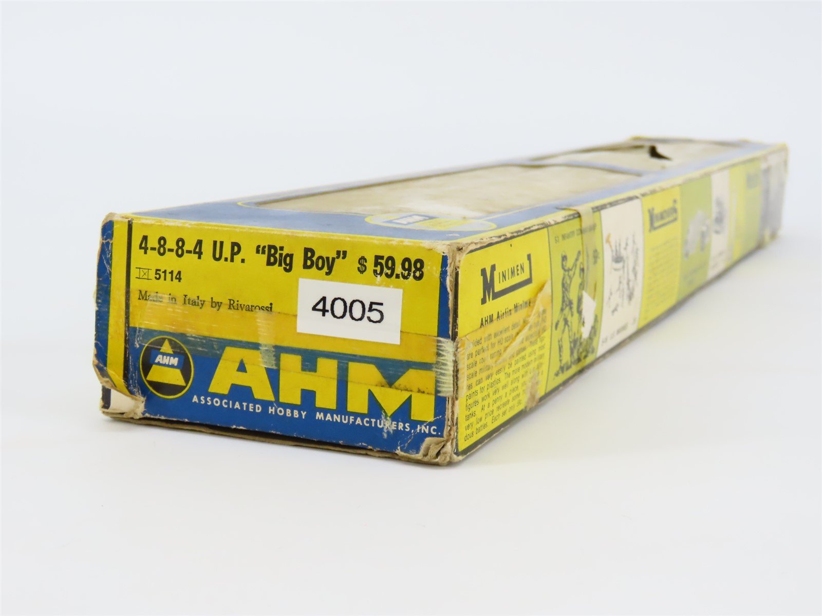 HO Scale AHM 5114 UP Union Pacific 4-8-8-4 Big-Boy Steam Locomotive #4005