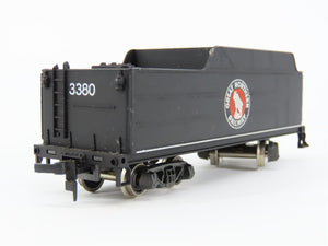 HO Scale AHM 5089-09 GN Great Northern 2-8-2 Steam Locomotive #3380