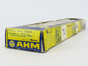 HO Scale AHM 5089-09 GN Great Northern 2-8-2 Steam Locomotive #3380