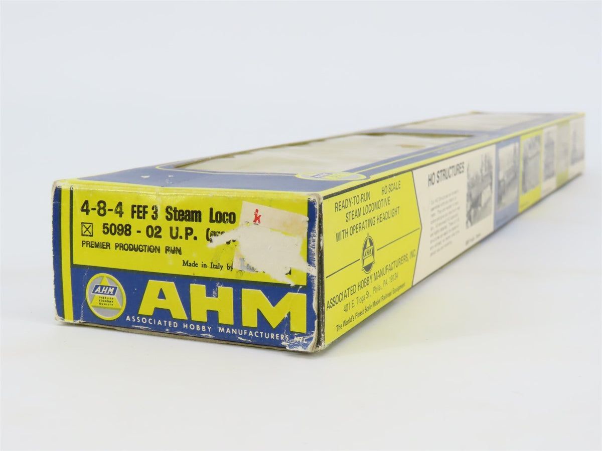 HO Scale AHM 5098 UP Union Pacific 4-8-4 FEF Steam Locomotive #836