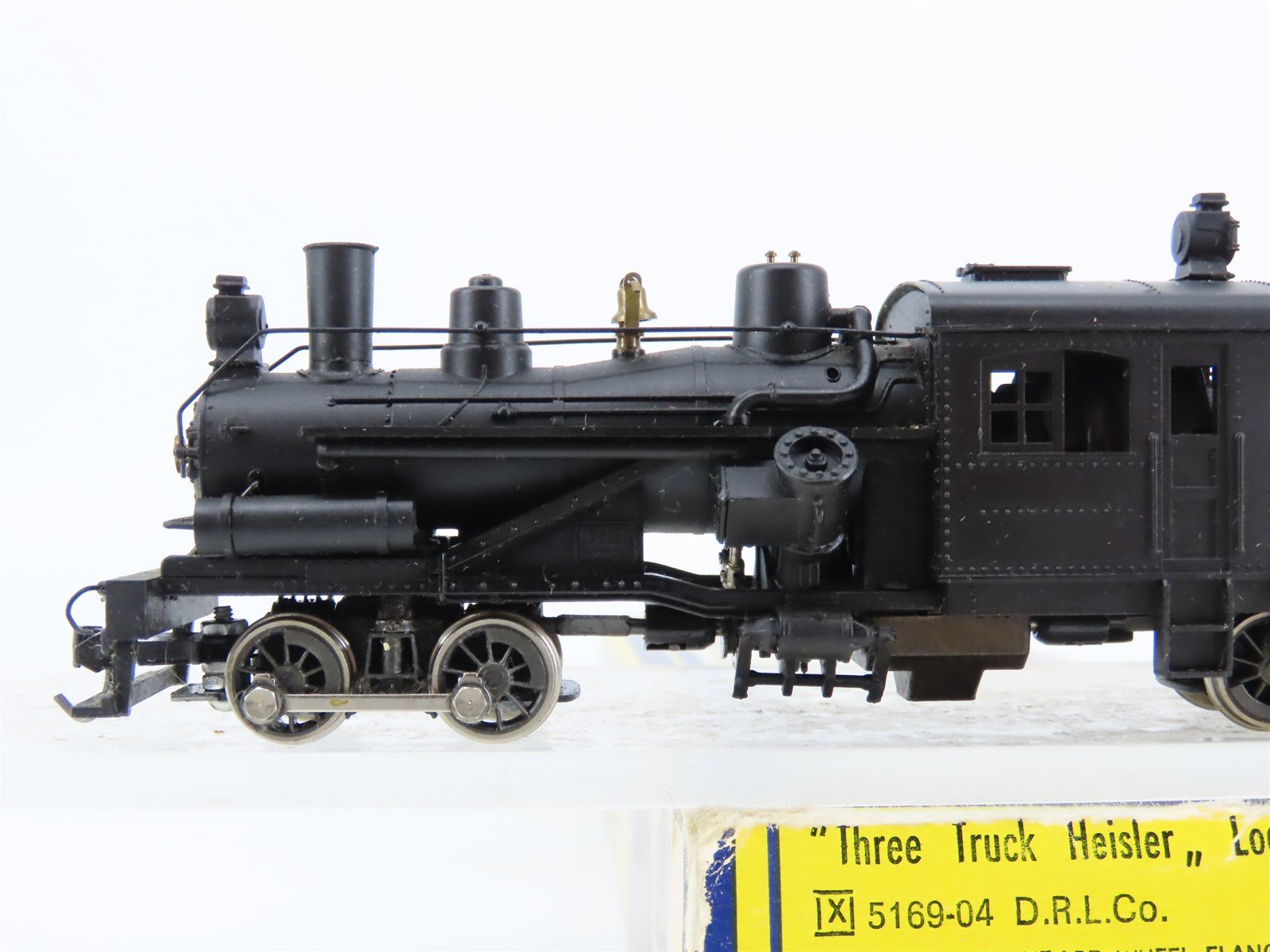 HO Scale AHM 5169-04 Deep River Logging Three Truck Heisler Steam Locomotive #9