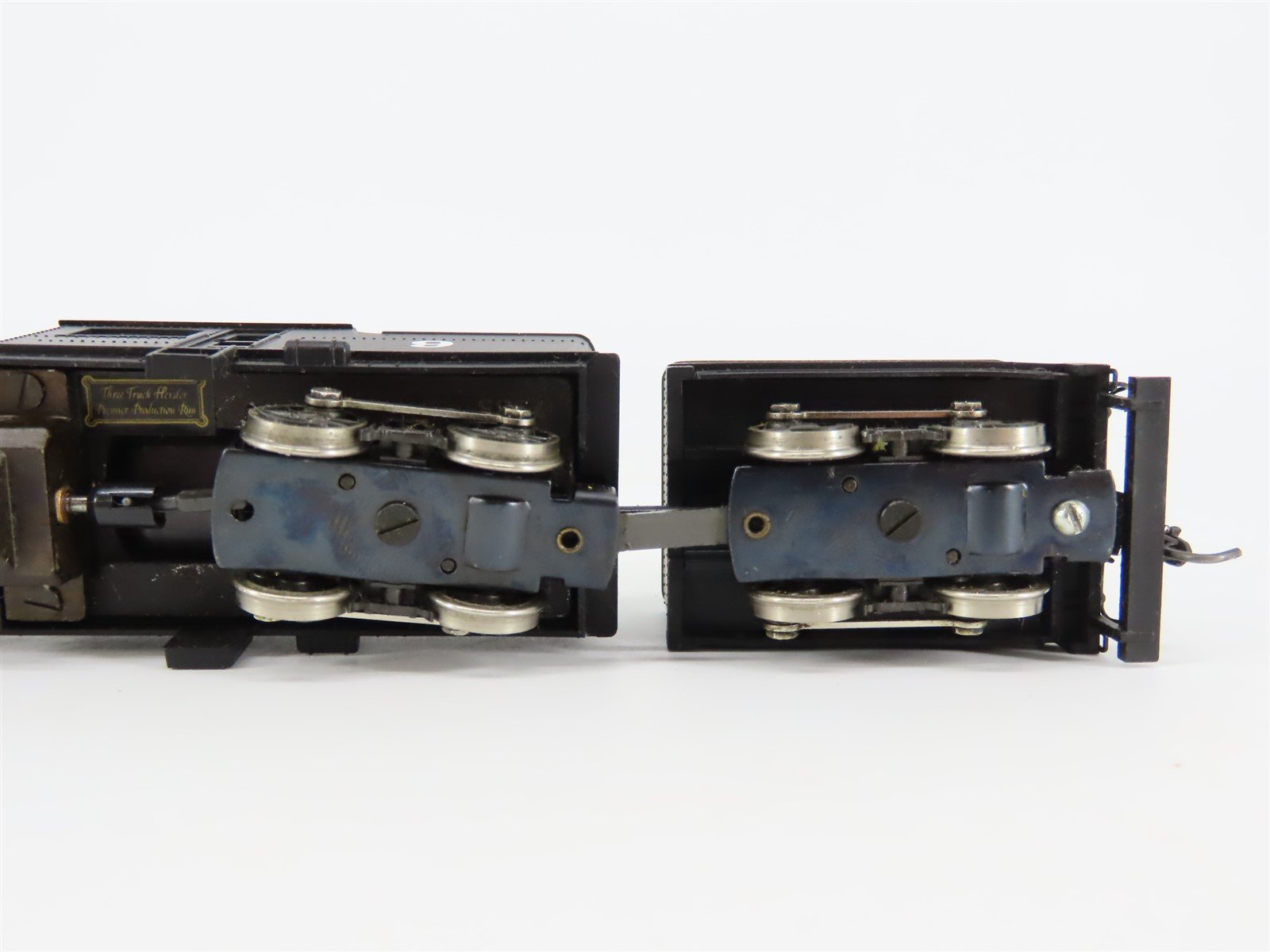 HO Scale AHM 5169-04 Deep River Logging Three Truck Heisler Steam Locomotive #9