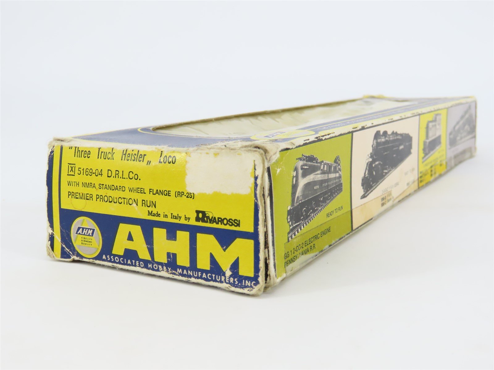 HO Scale AHM 5169-04 Deep River Logging Three Truck Heisler Steam Locomotive #9