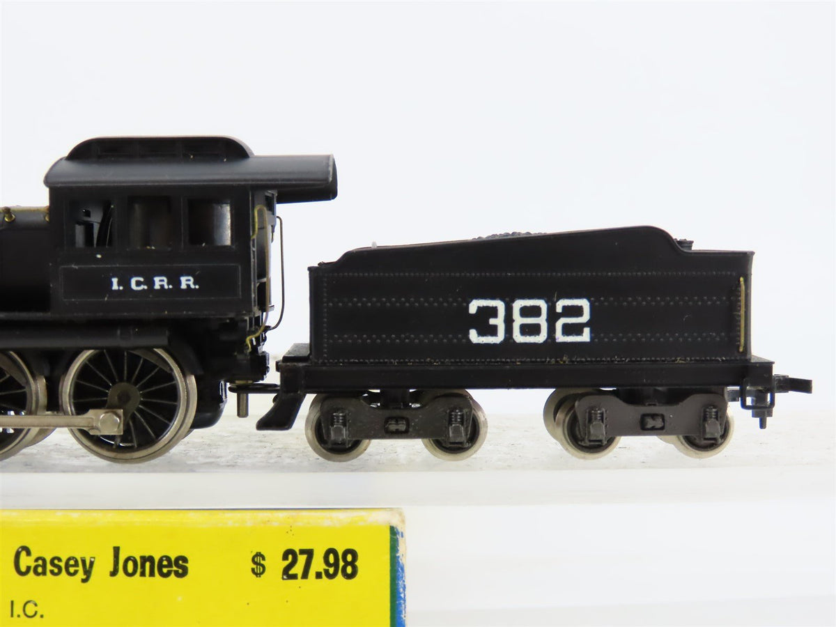 HO Scale AHM 5151 IC Railway &quot;Casey Jones&quot; 4-6-0 Steam Locomotive #382