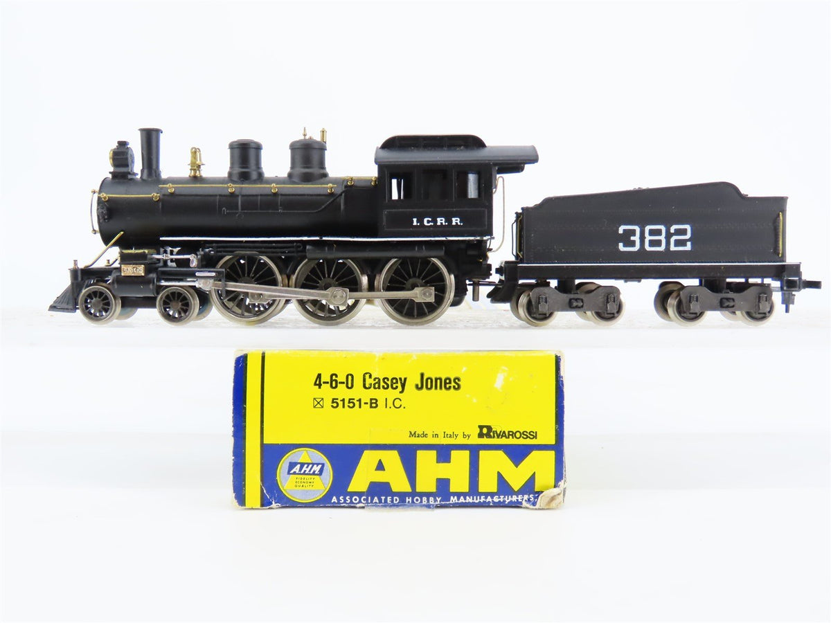 HO Scale AHM 5151-B IC Railway &quot;Casey Jones&quot; 4-6-0 Steam Locomotive #382