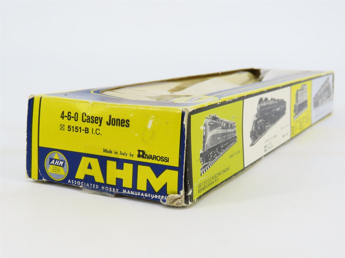 HO Scale AHM 5151-B IC Railway &quot;Casey Jones&quot; 4-6-0 Steam Locomotive #382
