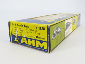 HO Scale AHM 5155-G NYC New York Central 0-6-0 Steam Locomotive #195