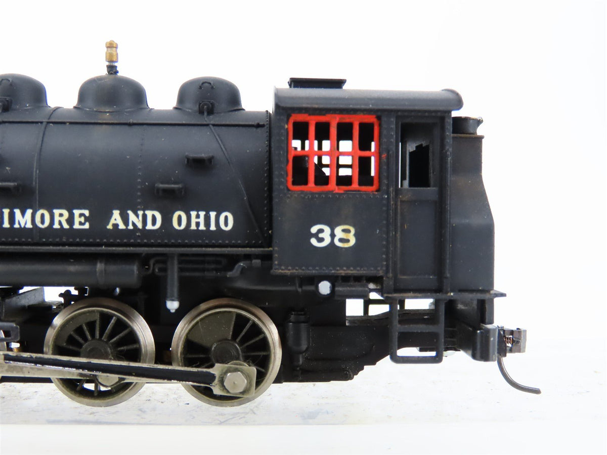 HO Scale AHM 5155-F B&amp;O Baltimore &amp; Ohio Saddle Tank 0-6-0 Steam Loco #38