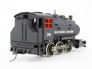 HO Scale AHM 5155-F B&O Baltimore & Ohio Saddle Tank 0-6-0 Steam Loco #38