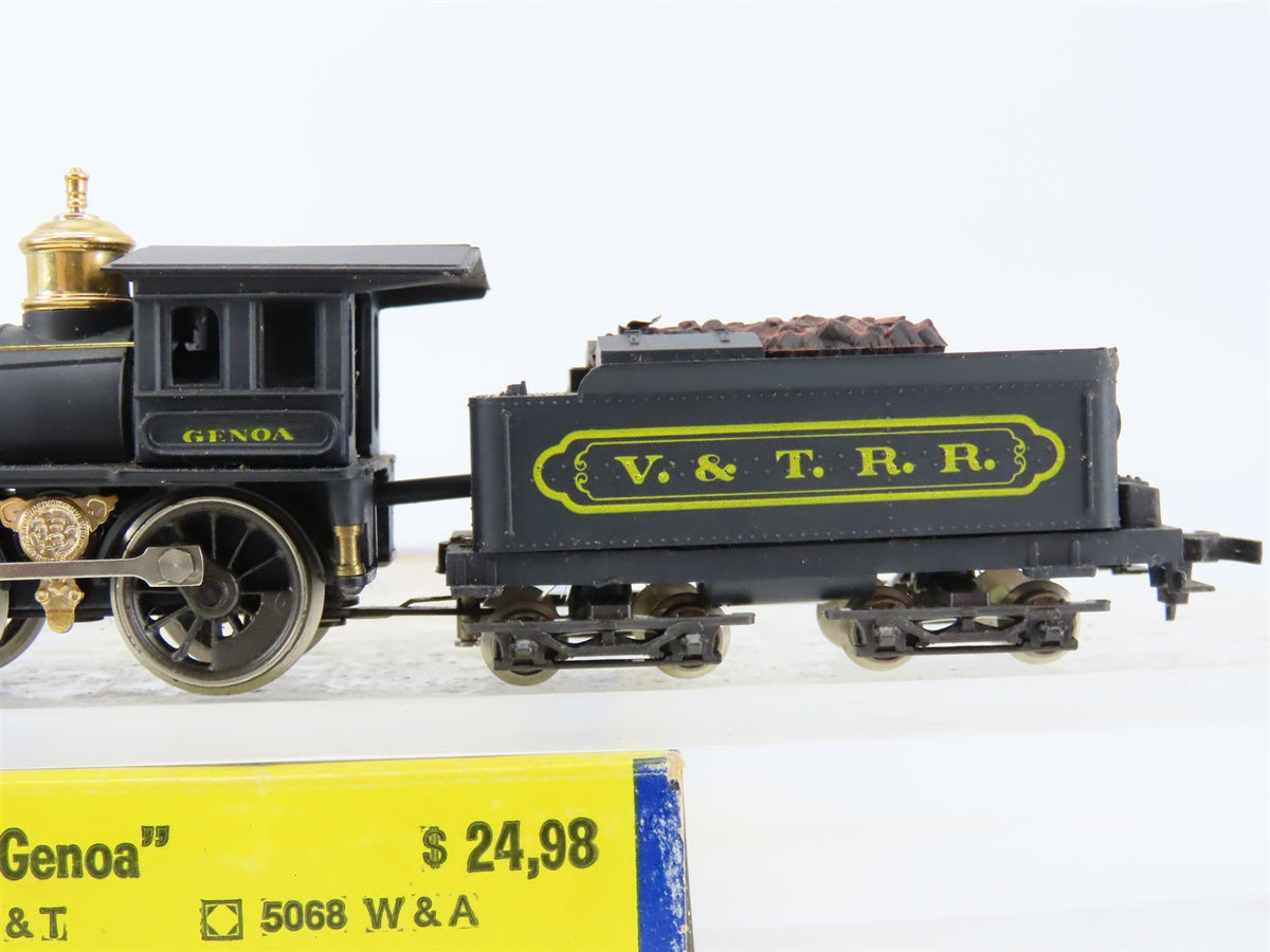 HO Scale AHM 5067 V&amp;T Virginia &amp; Truckee 4-4-0 Steam Locomotive &quot;Genoa&quot;