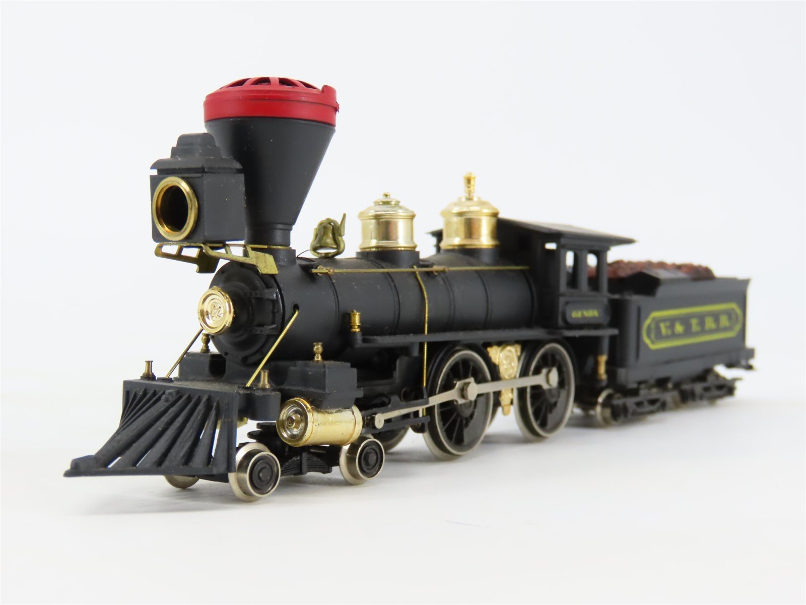 HO Scale AHM 5067 V&T Virginia & Truckee 4-4-0 Steam Locomotive 