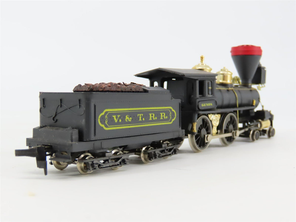 HO Scale AHM 5067 V&amp;T Virginia &amp; Truckee 4-4-0 Steam Locomotive &quot;Genoa&quot;