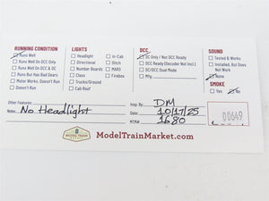 HO Scale AHM 5067 V&T Virginia & Truckee 4-4-0 Steam Locomotive 