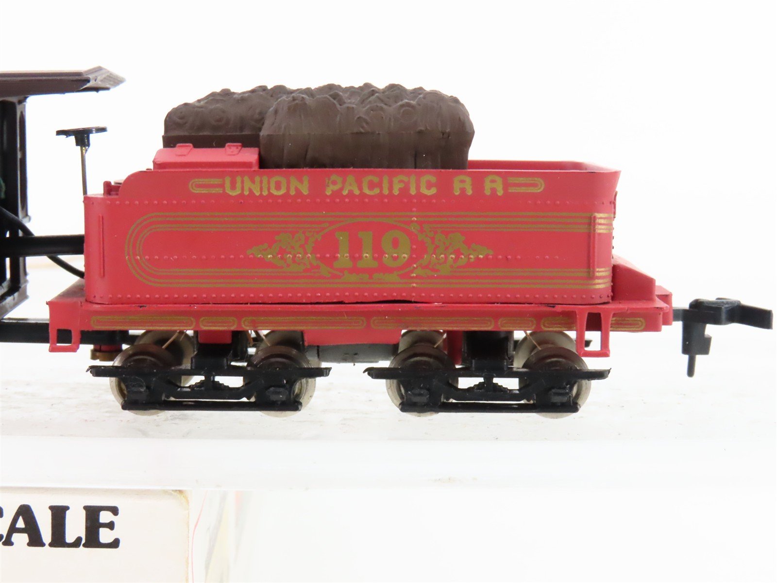 HO Scale Bachmann 41-510-01 UPRR Union Pacific 4-4-0 American Steam #119
