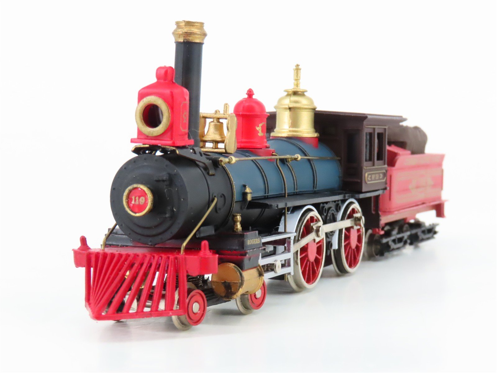 HO Scale Bachmann 41-510-01 UPRR Union Pacific 4-4-0 American Steam #119