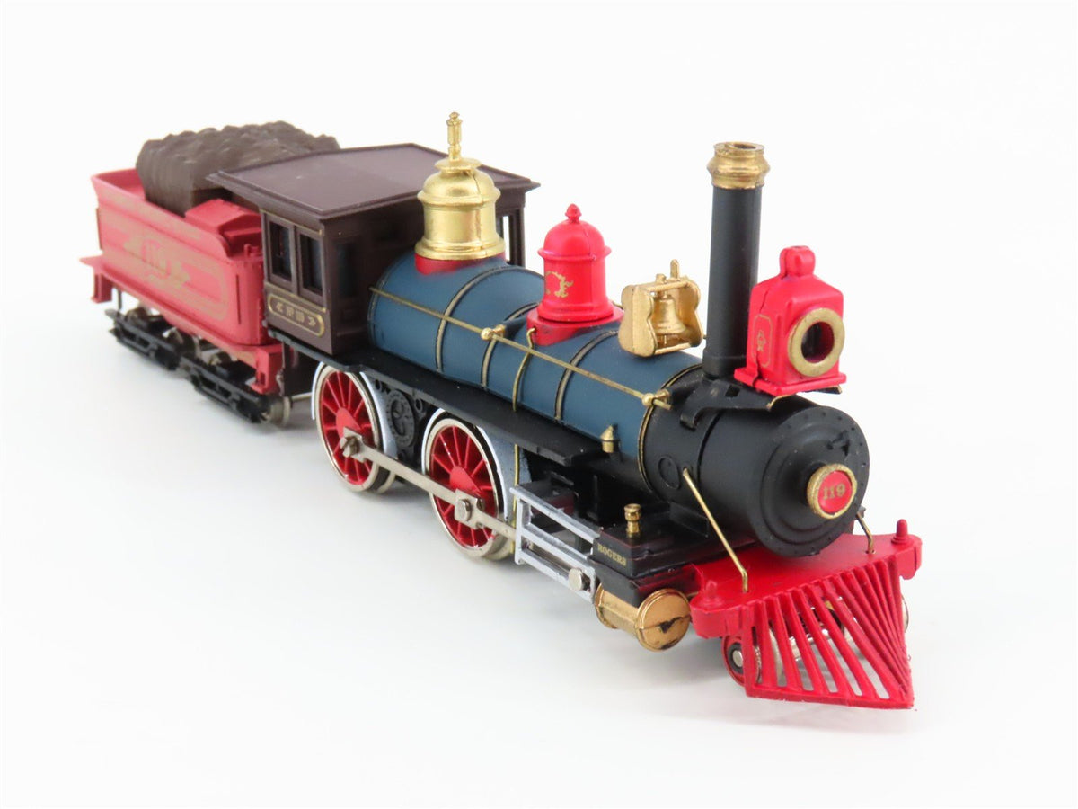 HO Scale Bachmann 41-510-01 UPRR Union Pacific 4-4-0 American Steam #119