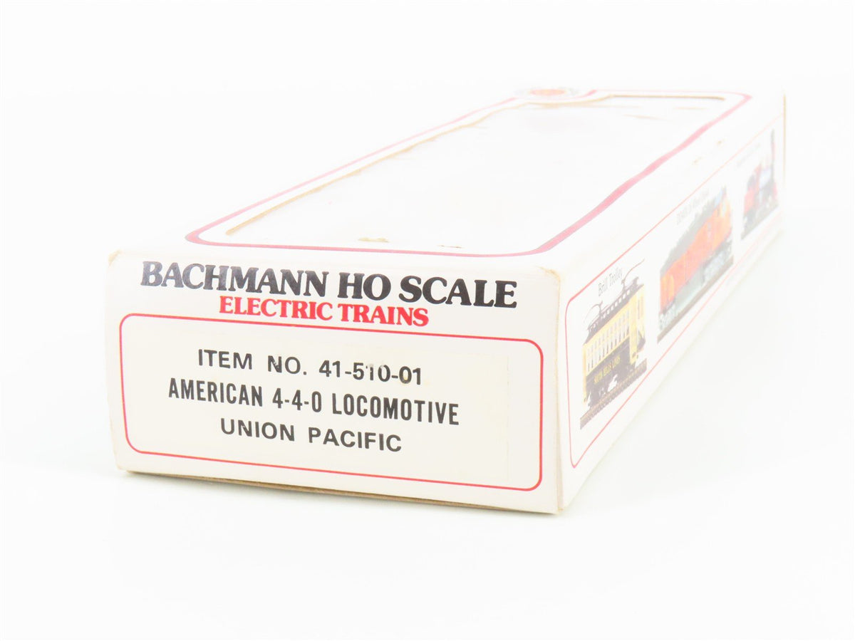 HO Scale Bachmann 41-510-01 UPRR Union Pacific 4-4-0 American Steam #119