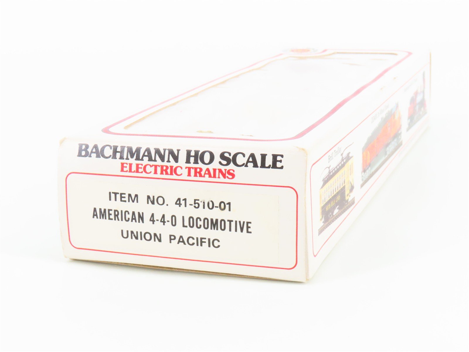 HO Scale Bachmann 41-510-01 UPRR Union Pacific 4-4-0 American Steam #119