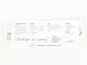 HO Bachmann 41-510-24 CPRR Central Pacific 4-4-0 American Steam #60 