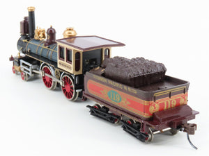 HO Scale Bachmann 51101 UPRR Union Pacific 4-4-0 American Steam #119
