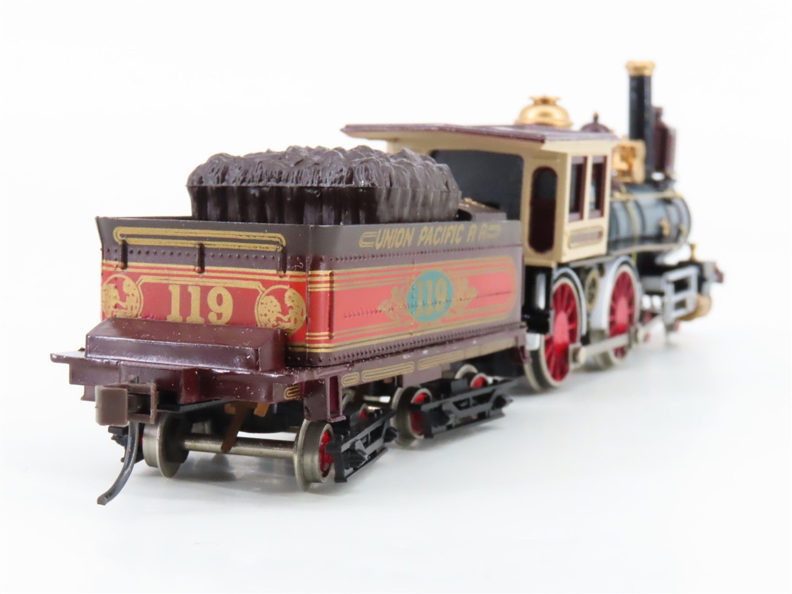 HO Scale Bachmann 51101 UPRR Union Pacific 4-4-0 American Steam #119