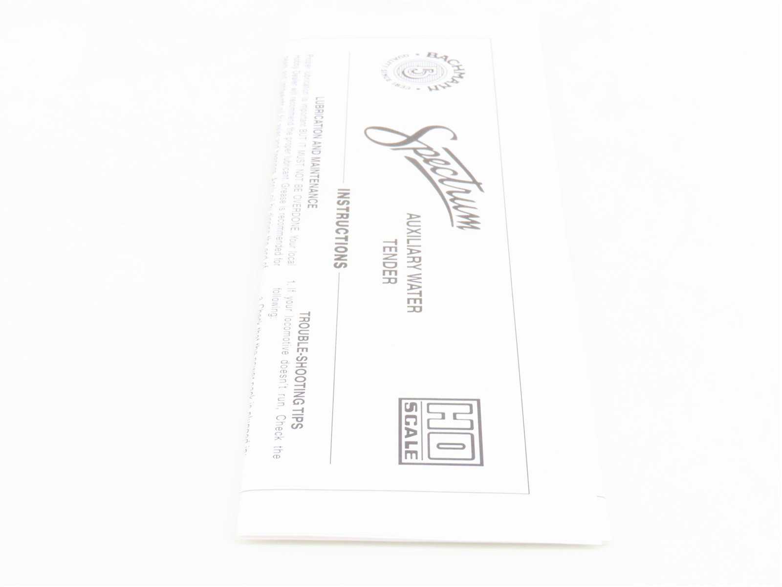 HO Bachmann Spectrum 89924 B&O Baltimore & Ohio Auxiliary Water Tender No#